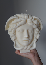 Medusa Bust Candle