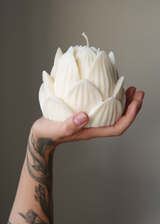 Lotus Flower Candle
