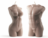 He & She | Beige Candle Set