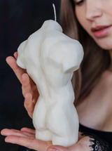 Diamond King Candle | Male Body Shape Aesthetic Candle | Red Star The Label