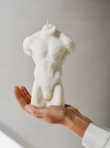 Diamond King Candle | Male Body Shape Aesthetic Candle | Red Star The Label