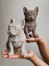 Cute Puppy Dog French Bulldog Candle | Gift for Dog owners