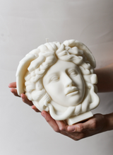 Medusa Bust Candle | 1500g Deluxe Scented Home Decor