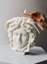 Medusa Bust Candle | 1500g Deluxe Scented Home Decor
