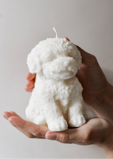 Cute Puppy Dog Cavoodle Candle | Gift for Dog owners & lovers