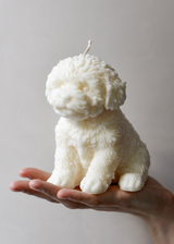 Cute Puppy Dog Cavoodle Candle | Gift for Dog owners & lovers
