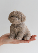 Cute Puppy Dog Cavoodle Candle | Gift for Dog owners & lovers