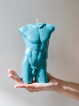 HE | Tiffany Blue | Male Body Shape Aesthetic Candle | 500g