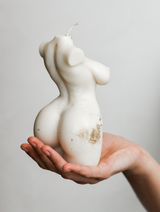 Goddess | Body Positive Candle Red Star The Label