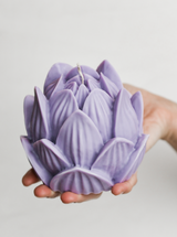 Deluxe Scented Lotus Flower Candle | Extra Large 550g