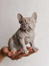 Cute Puppy Dog French Bulldog Candle | Gift for Dog owners