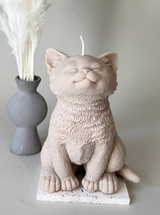 Cute Cat Candle | Gift for Cat Lovers